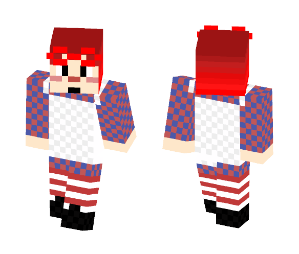 Raggedy Ann - Female Minecraft Skins - image 1