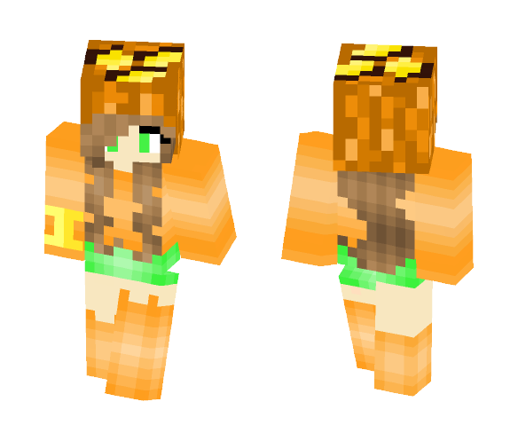 Pumpkin Halloween Costume! - Halloween Minecraft Skins - image 1