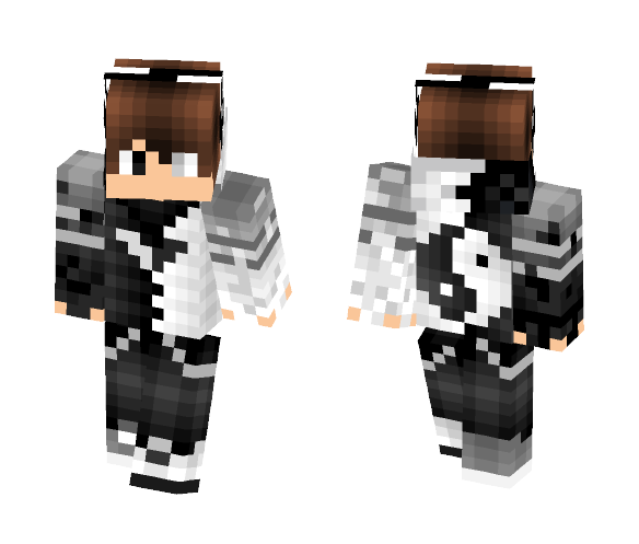 Yin-Yang PvP Boy - Boy Minecraft Skins - image 1