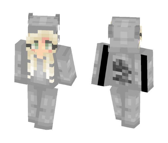 ʑ - Pusheen Cat Onesie - Cat Minecraft Skins - image 1