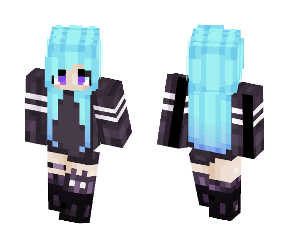 Pretty In Purple - Female Minecraft Skins - image 1