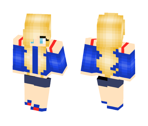 Download Free super girl Skin for Minecraft image 1 super girl - Girl Minecraft Skins - image 1