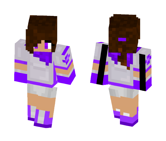 Underswap Ginger (Grape) - Female Minecraft Skins - image 1