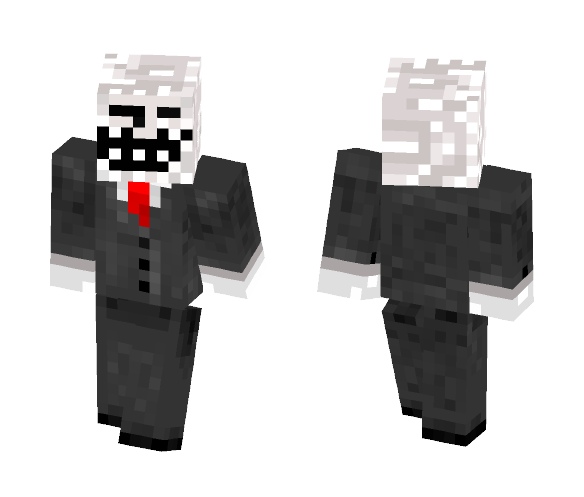 Troll Face - Male Minecraft Skins - image 1
