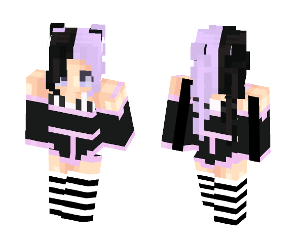 Download Free I love All Of My 80 Subies :3 Skin for Minecraft image 1 I love All Of My 80 Subies :3 - Female Minecraft Skins - image 1