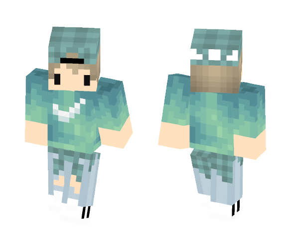 Nike Chibi Boy | ???? Zero - Boy Minecraft Skins - image 1
