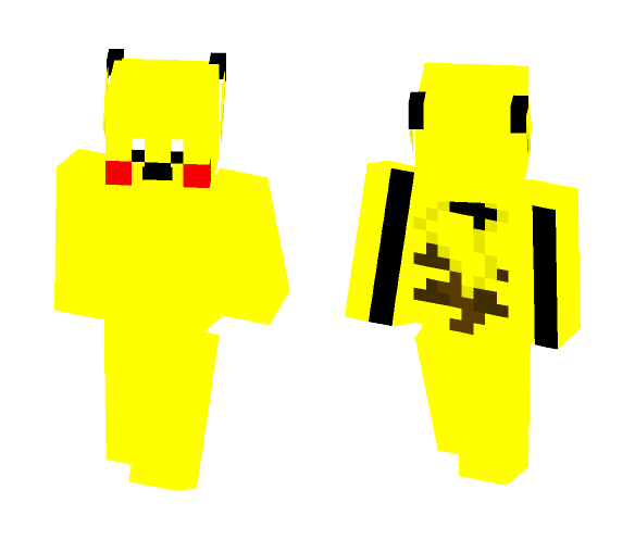 Pikachu - Male Minecraft Skins - image 1