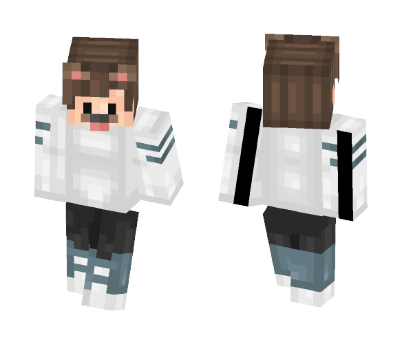Puppy Face Chibi | ???? Zero - Male Minecraft Skins - image 1