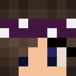 Download Free Purple Pvp Girl Skin for Minecraft image 3 Purple Pvp Girl - Girl Minecraft Skins - image 3