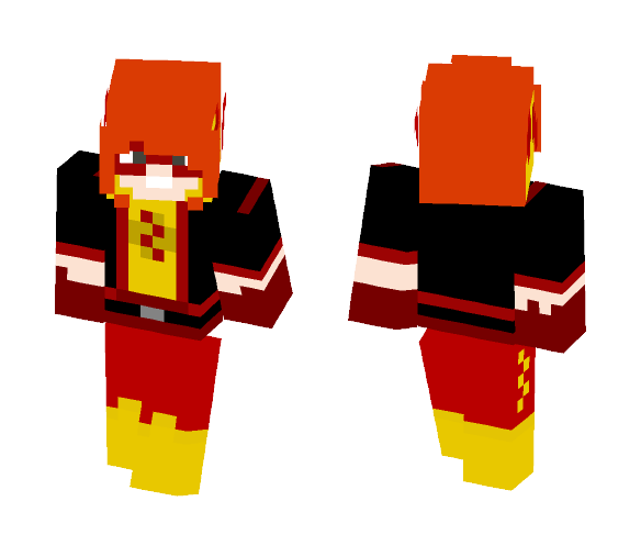 Kid Flash (Iris) (Earth 22) (Dc) - Comics Minecraft Skins - image 1