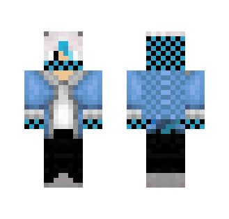 Blue haired sans