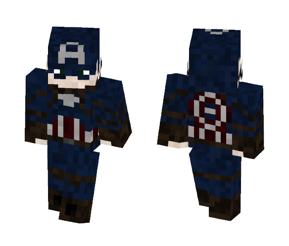 Captain America - Comics Minecraft Skins - image 1