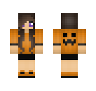 Pumpkin Sweater Girl