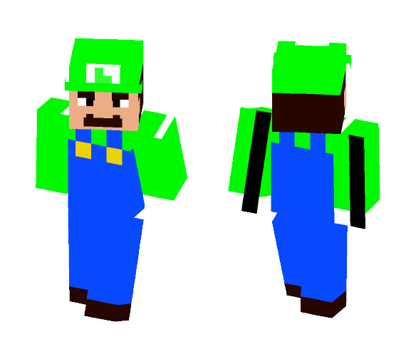 Luigi - Male Minecraft Skins - image 1