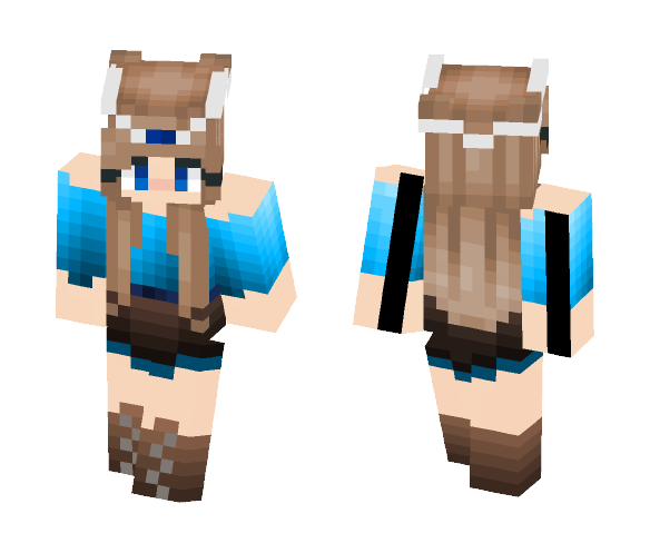 Warrior Girl - Girl Minecraft Skins - image 1