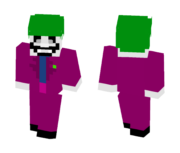 The Joker (1990's Animated Series) - Comics Minecraft Skins - image 1