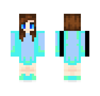 I made an ice cream girl