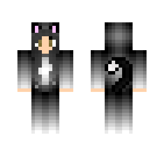 black cat onesie (remade)