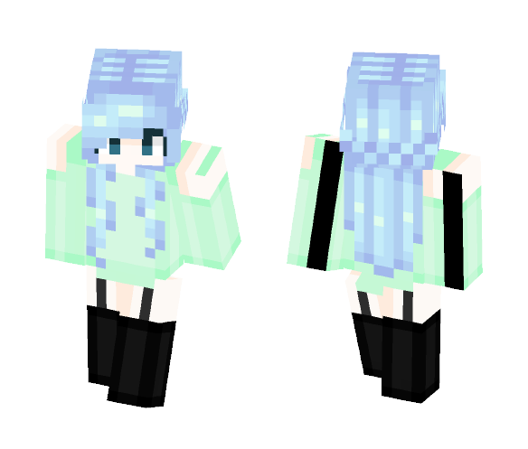 Pastel Girl - Girl Minecraft Skins - image 1