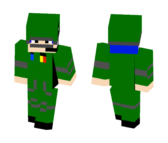 Army Bigpal8 - Male Minecraft Skins - image 1