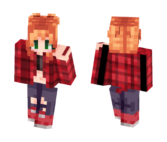 Download Free Euna Skin for Minecraft image 1 Euna - Female Minecraft Skins - image 1
