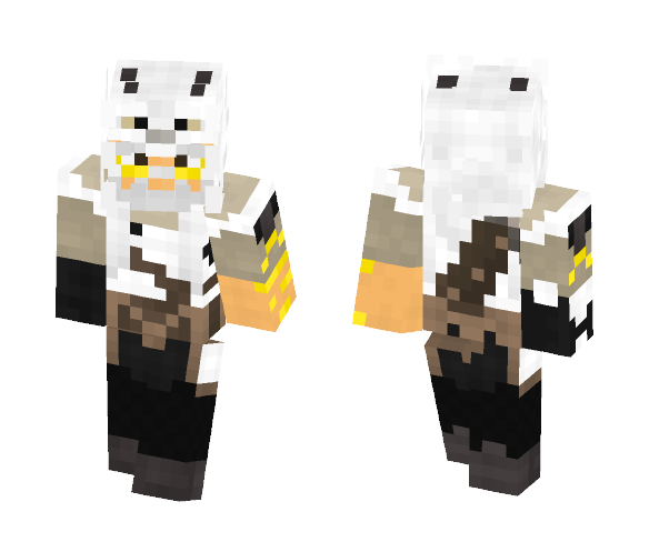 Okami Hanzo (OW) - Male Minecraft Skins - image 1