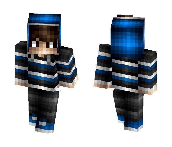 BlueSkarf - Male Minecraft Skins - image 1