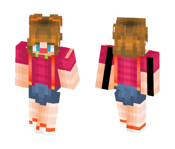 Download Free Clown Girl *ᔕᗢℱ૪ Skin for Minecraft image 1 Clown Girl *ᔕᗢℱ૪ - Girl Minecraft Skins - image 1