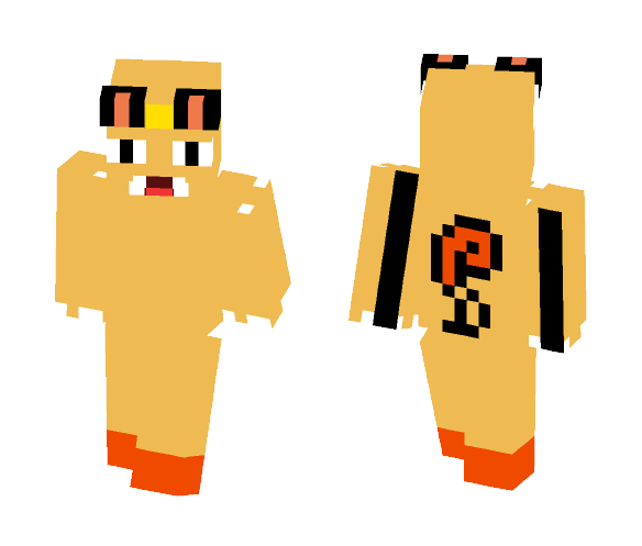 Meowth - Pokemon - Male Minecraft Skins - image 1