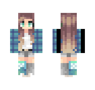 Cataclysm | Aqua Plaid