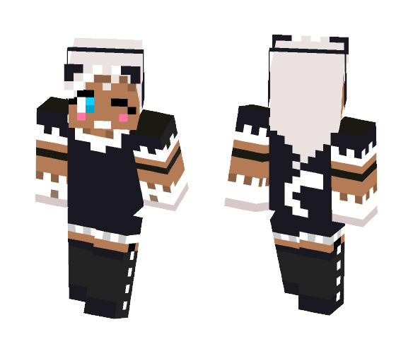 Cat Eyed Girl (Xbox 360 Skin) - Cat Minecraft Skins - image 1