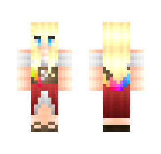 Tavern Waitress Woman - Female Minecraft Skins - image 2
