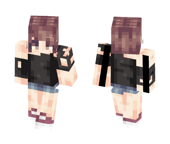 badass teenager. - Female Minecraft Skins - image 1