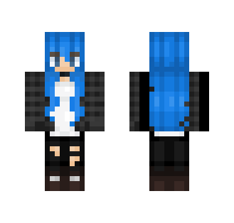 Blue Haired Girl