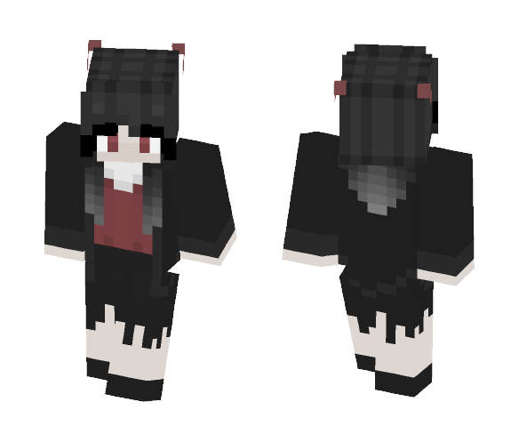 Vampire Girl - Girl Minecraft Skins - image 1