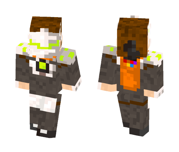 kid genji halloween spray - Halloween Minecraft Skins - image 1