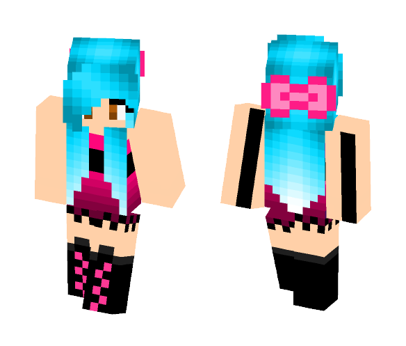 Download Free My skin Skin for Minecraft image 1 My skin - Female Minecraft Skins - image 1
