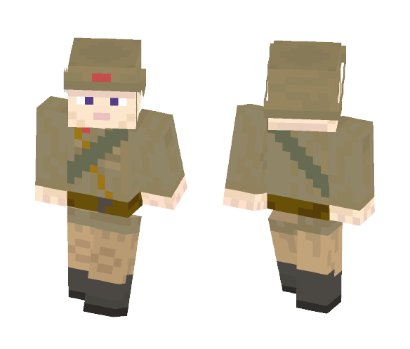 WW2 Soviet Soldier - Male Minecraft Skins - image 1