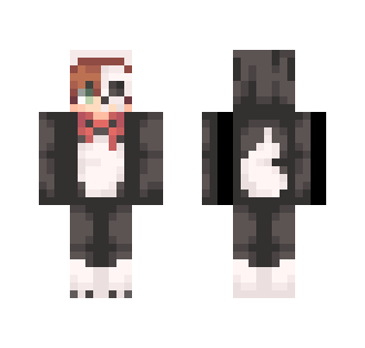 ????~ spoopy husky + female version - Interchangeable Minecraft Skins - image 2