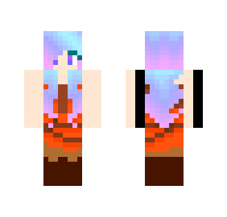 Candyfloss Warrior - Female Minecraft Skins - image 2