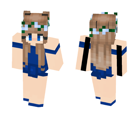 Blue - Female Minecraft Skins - image 1