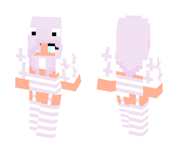 pastel kitty - Female Minecraft Skins - image 1