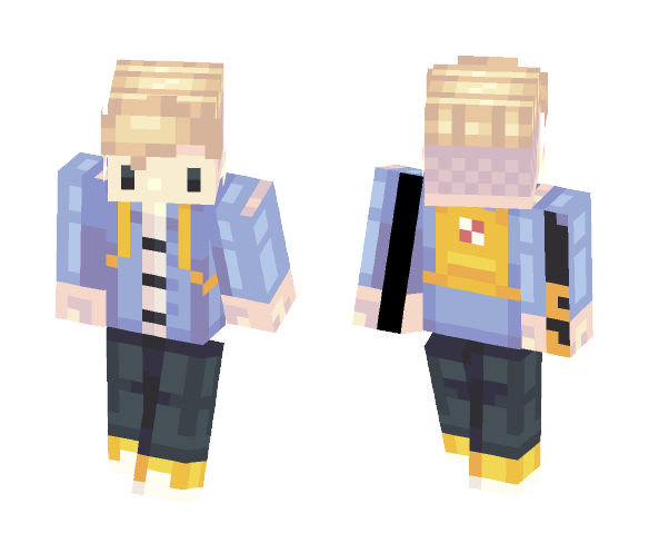????sad gay schoolboy???? - Interchangeable Minecraft Skins - image 1