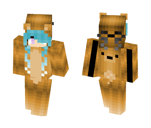 Spooky Scary Bear - Female Minecraft Skins - image 1