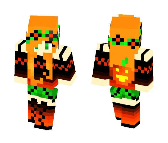 Halloween girl - Girl Minecraft Skins - image 1