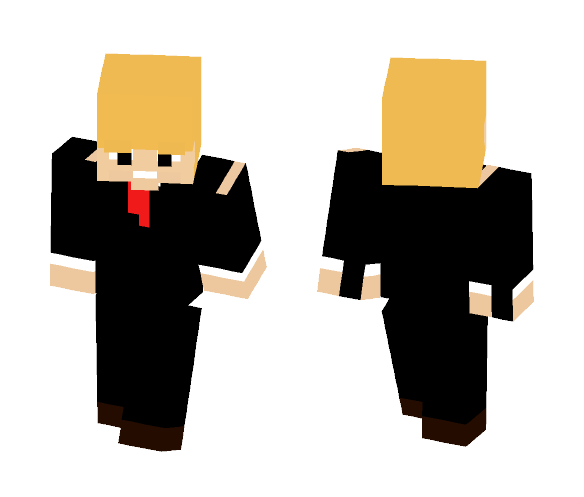 Donald Trump V2 - Male Minecraft Skins - image 1