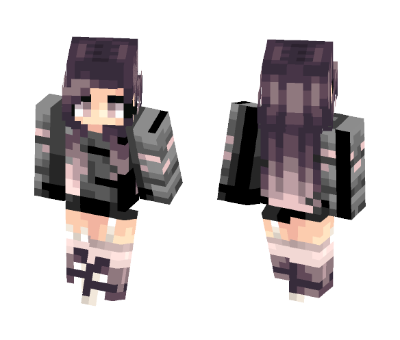 Cataclysm | Purple Sweetheart - Female Minecraft Skins - image 1