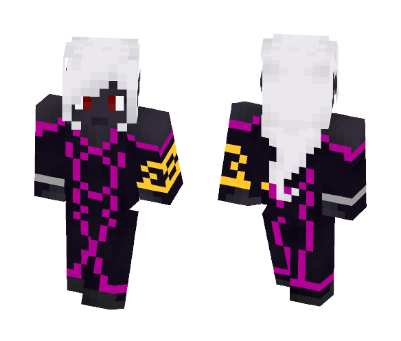 Drow Priestess - Female Minecraft Skins - image 1