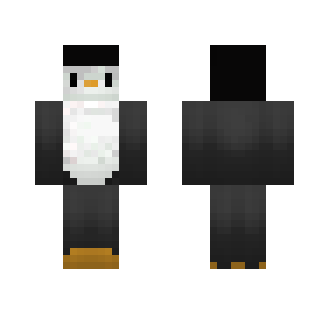 Tropical penguin without a hat