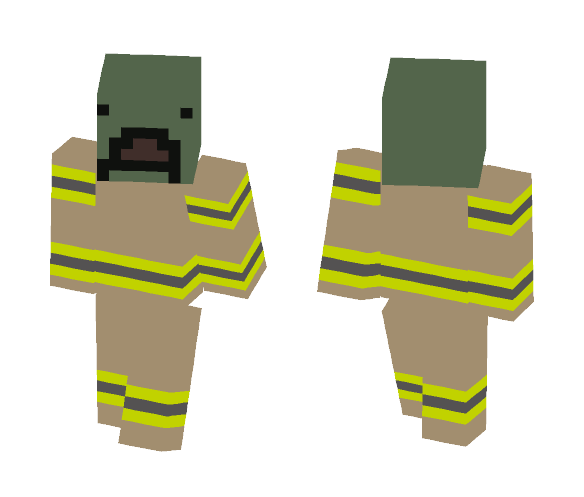 Unturned Firefighter - Male Minecraft Skins - image 1
